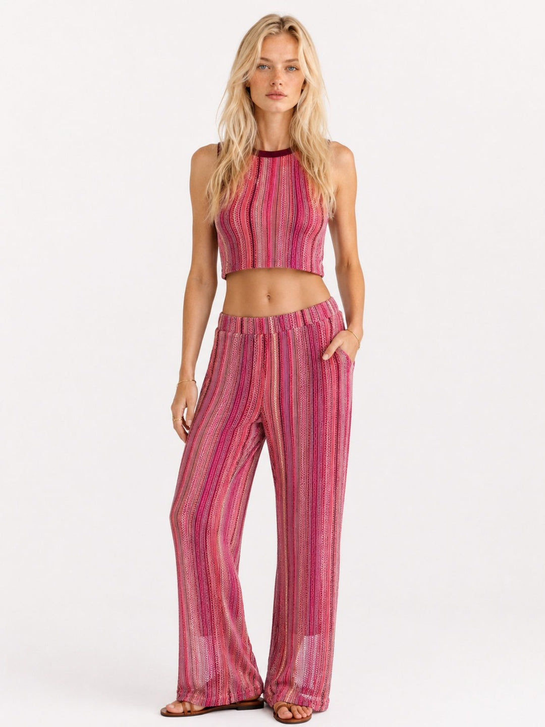 Widleg-Hose Damen LG P TR Eb44ony