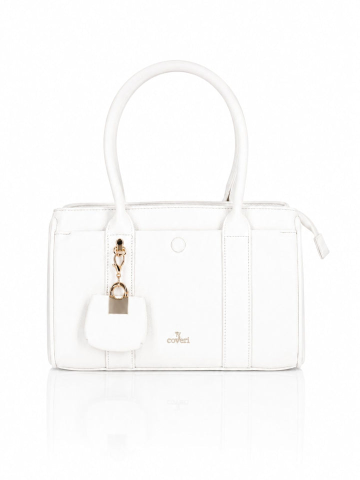 Handtasche Bowling Bag Hänkel und Trageriemen
