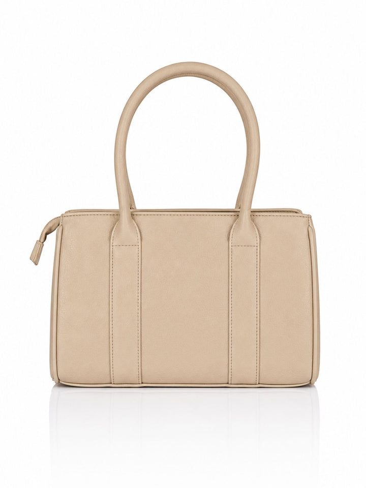 Handtasche Bowling Bag Hänkel und Trageriemen