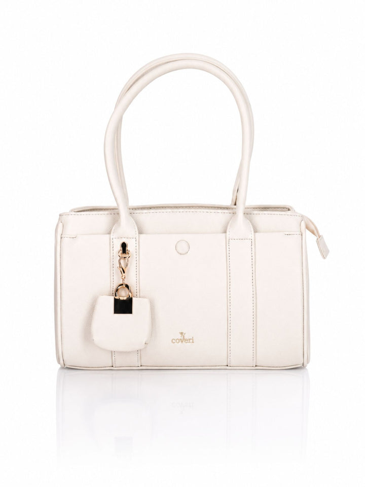 Handtasche Bowling Bag Hänkel und Trageriemen
