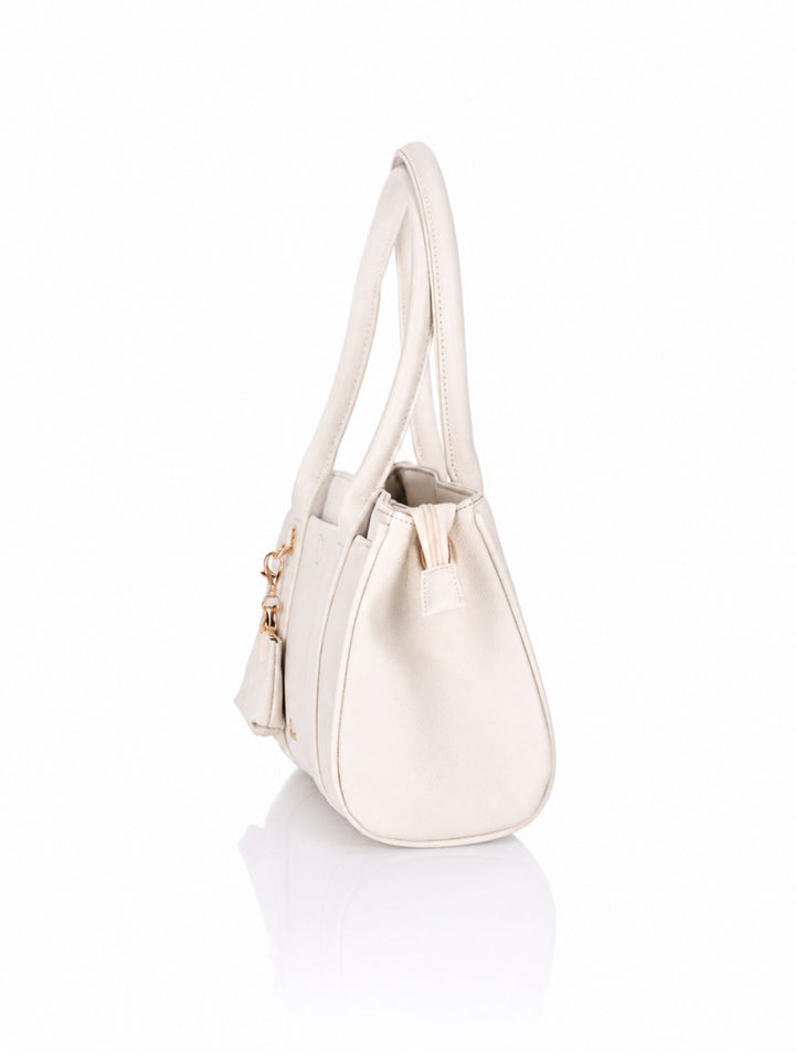 Handtasche Bowling Bag Hänkel und Trageriemen