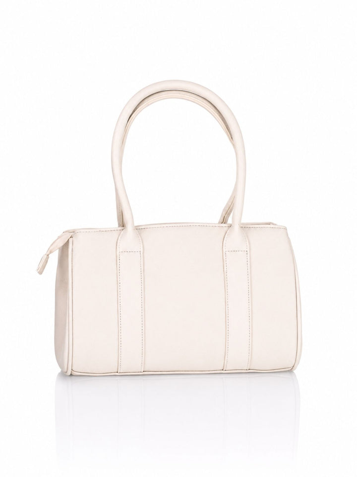 Handtasche Bowling Bag Hänkel und Trageriemen