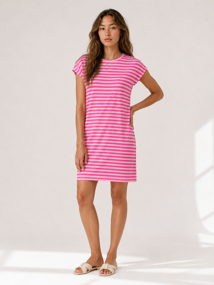 T-Shirtkleid Damen SH V DR Cl44ea