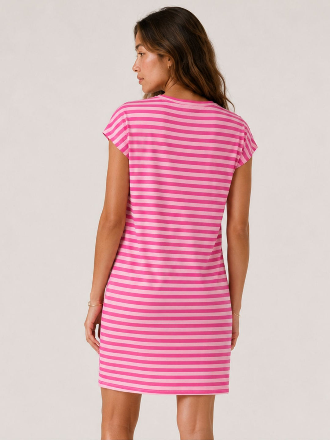 T-Shirtkleid Damen SH V DR Cl44ea