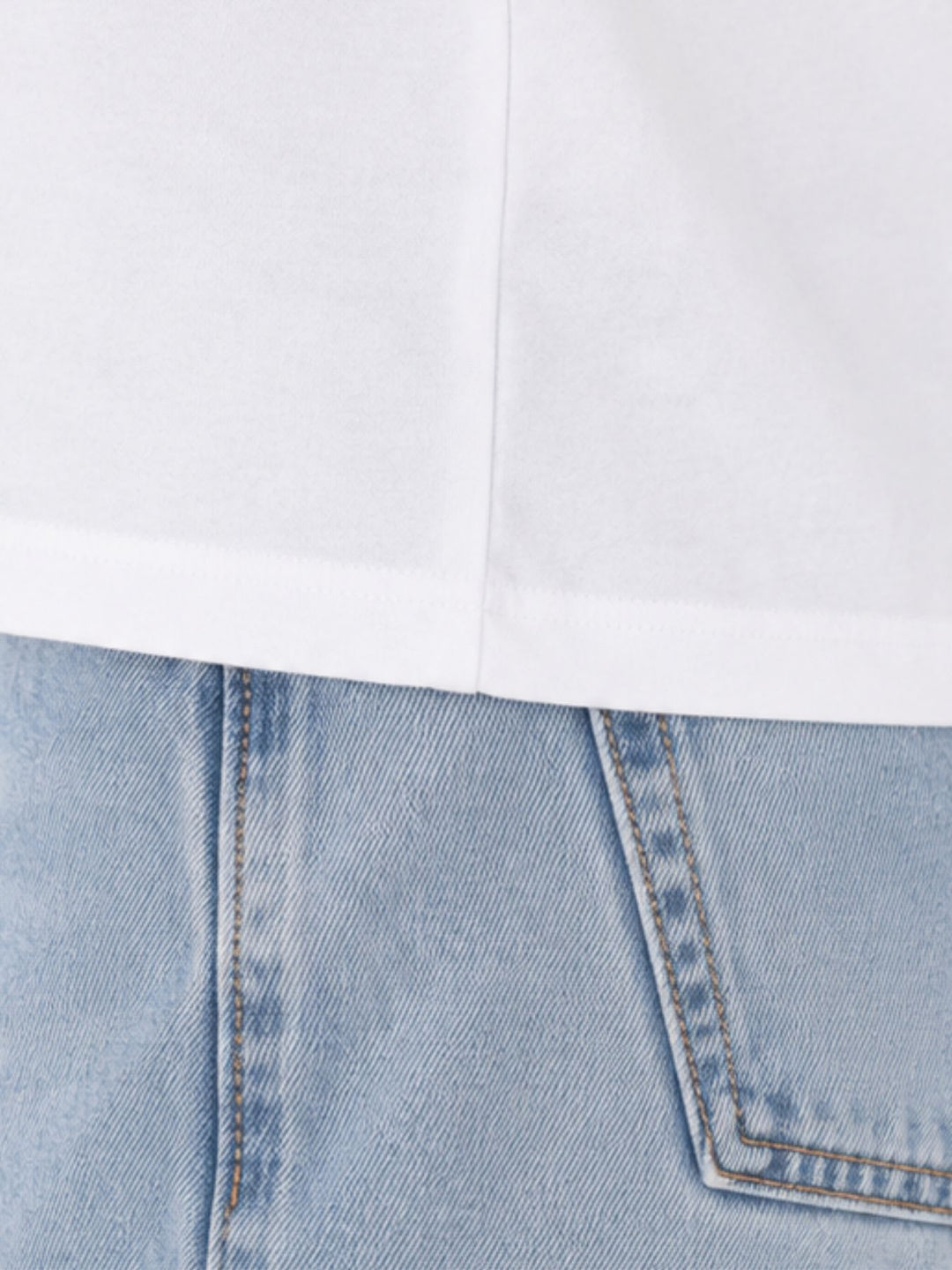 ONLBAMBOO S/S O-NECK TOP CC JRS Cloud Dancer