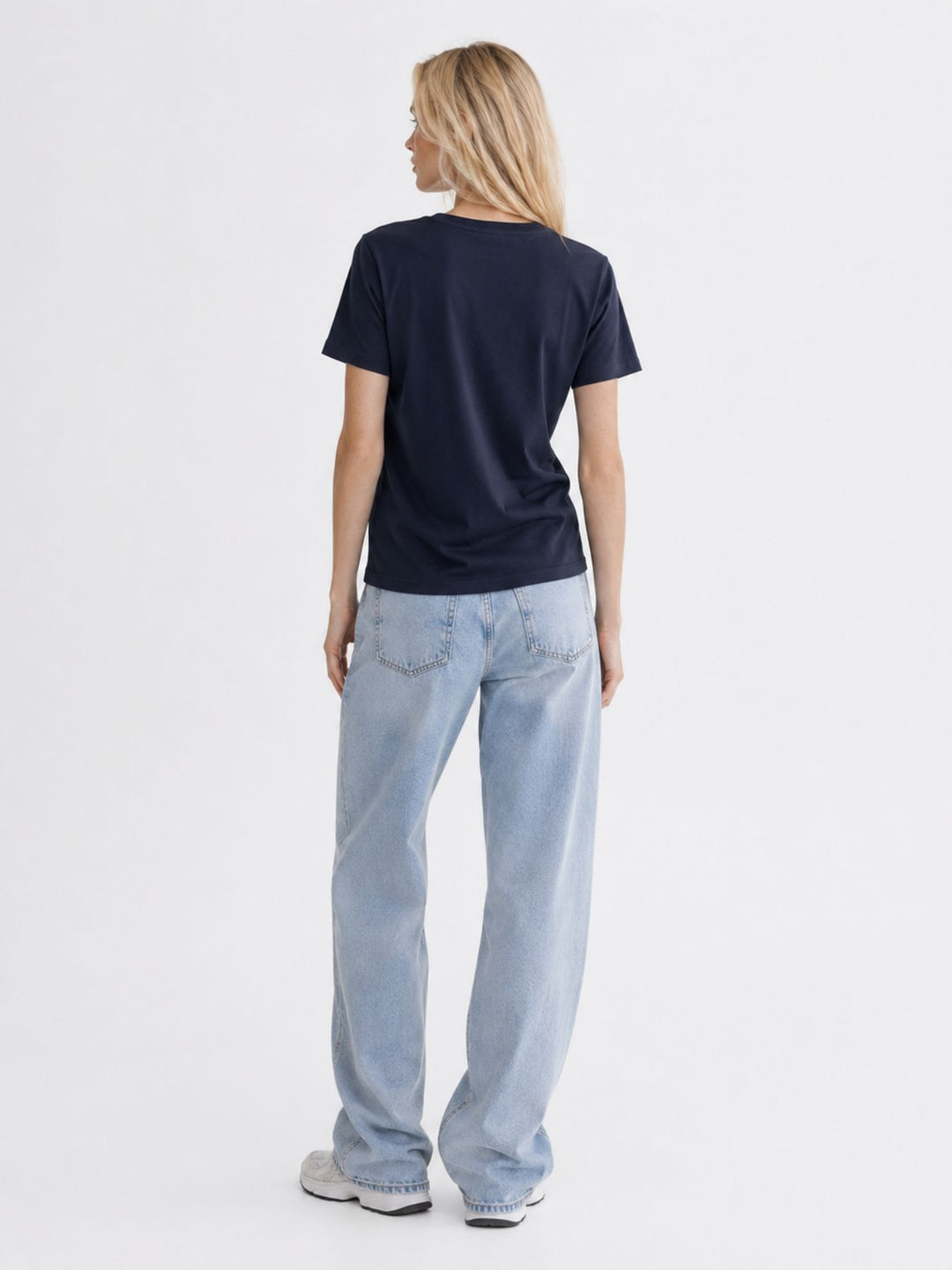 ONLBAMBOO S/S O-NECK TOP CC JRS Night Sky