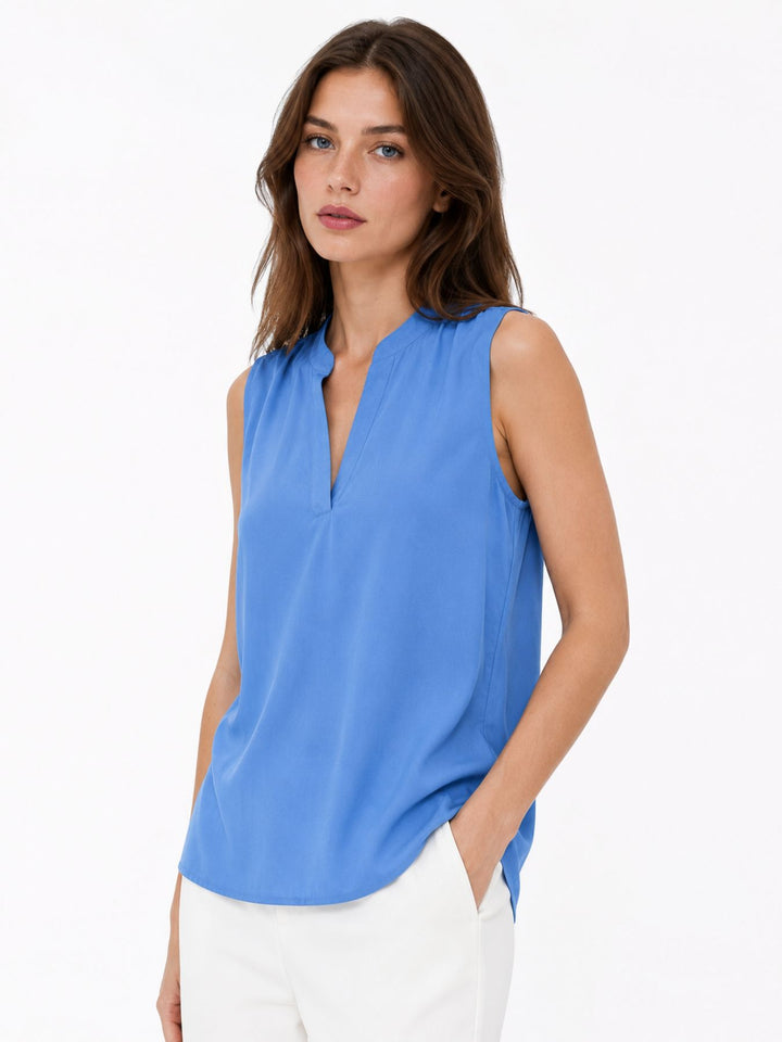 Damen, Bluse kurzarm