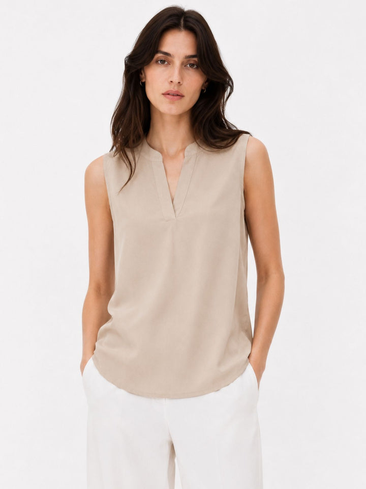 Damen, Bluse kurzarm