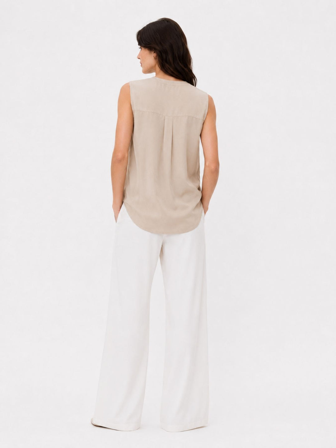 Damen, Bluse kurzarm