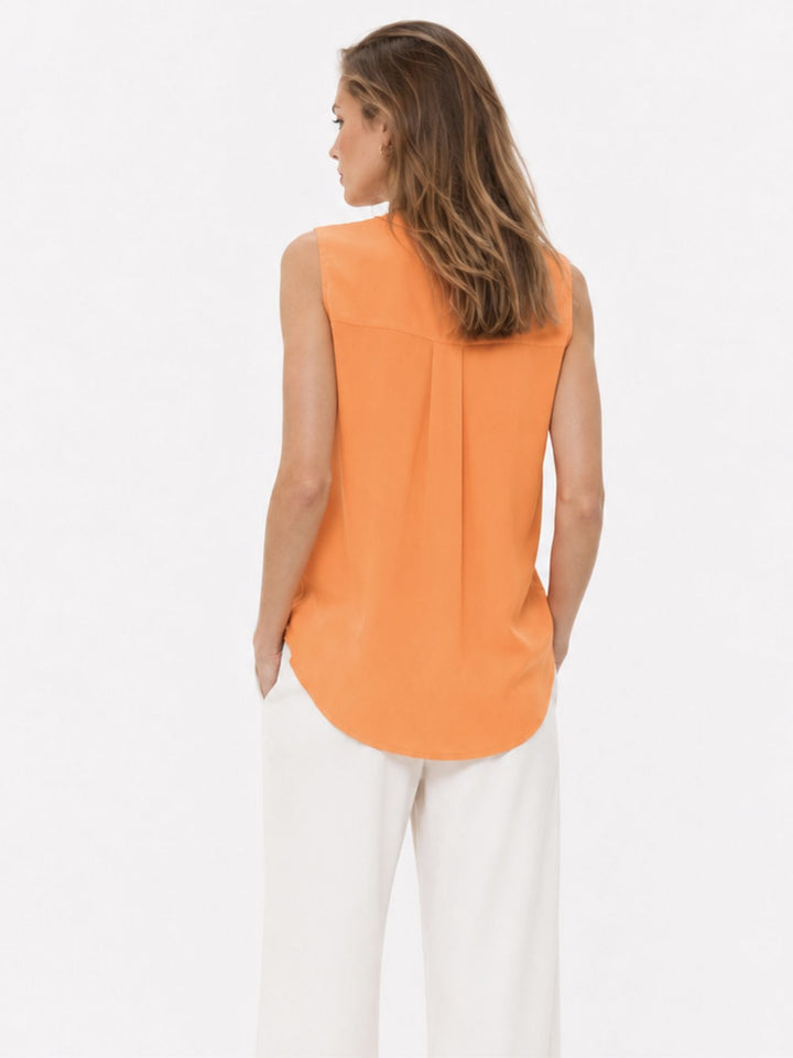 Damen, Bluse kurzarm