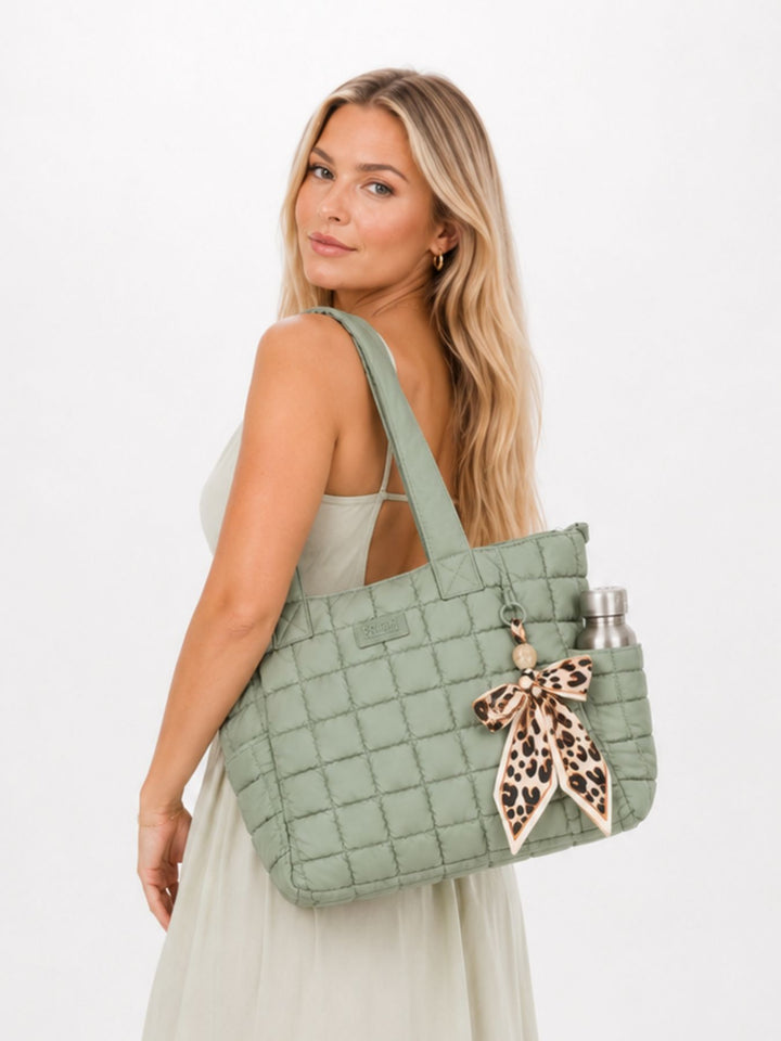 Stepptasche groß Hänkel und Trageriemen