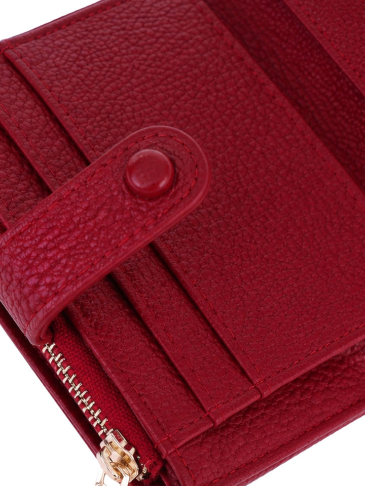 Geldbörse Kunstleder Kleingeldtasche, Karten und Geldscheintasche