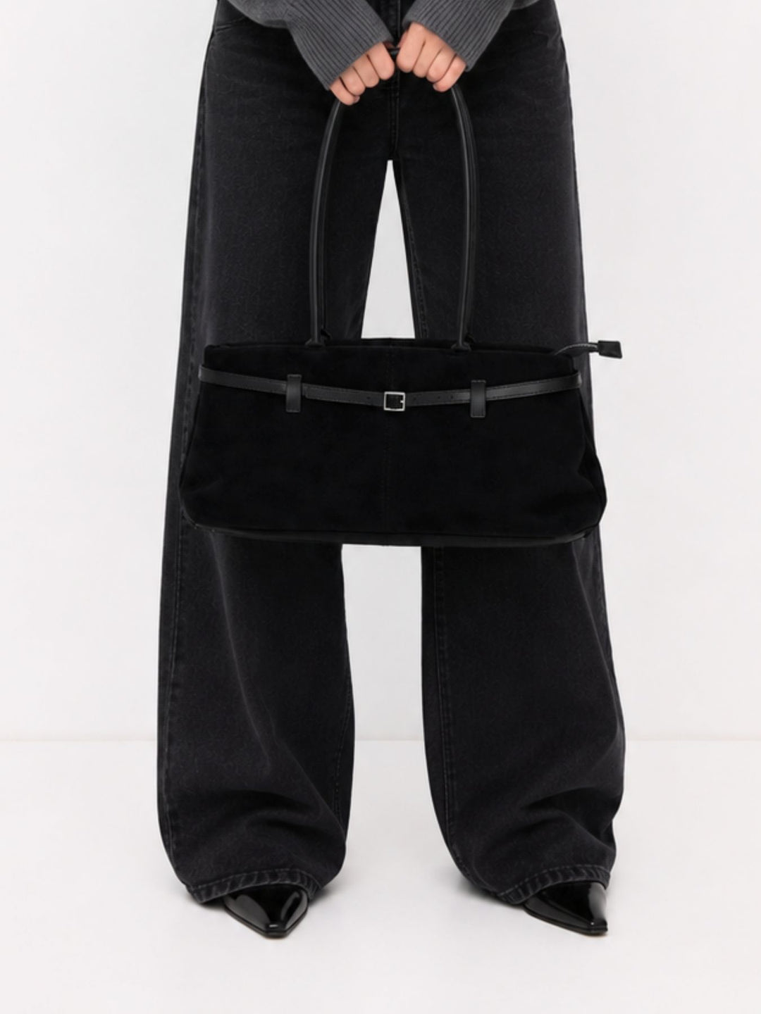 East-West Bag Veloure