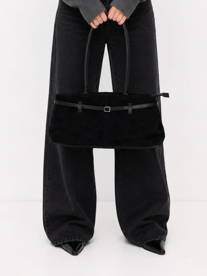 East-West Bag Veloure