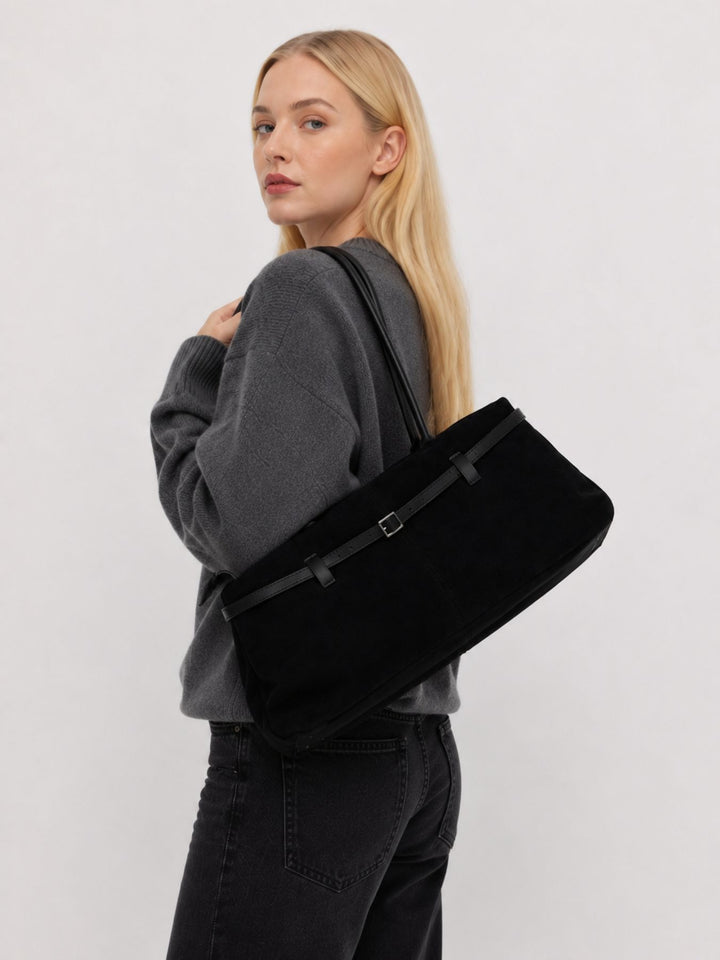 East-West Bag Veloure