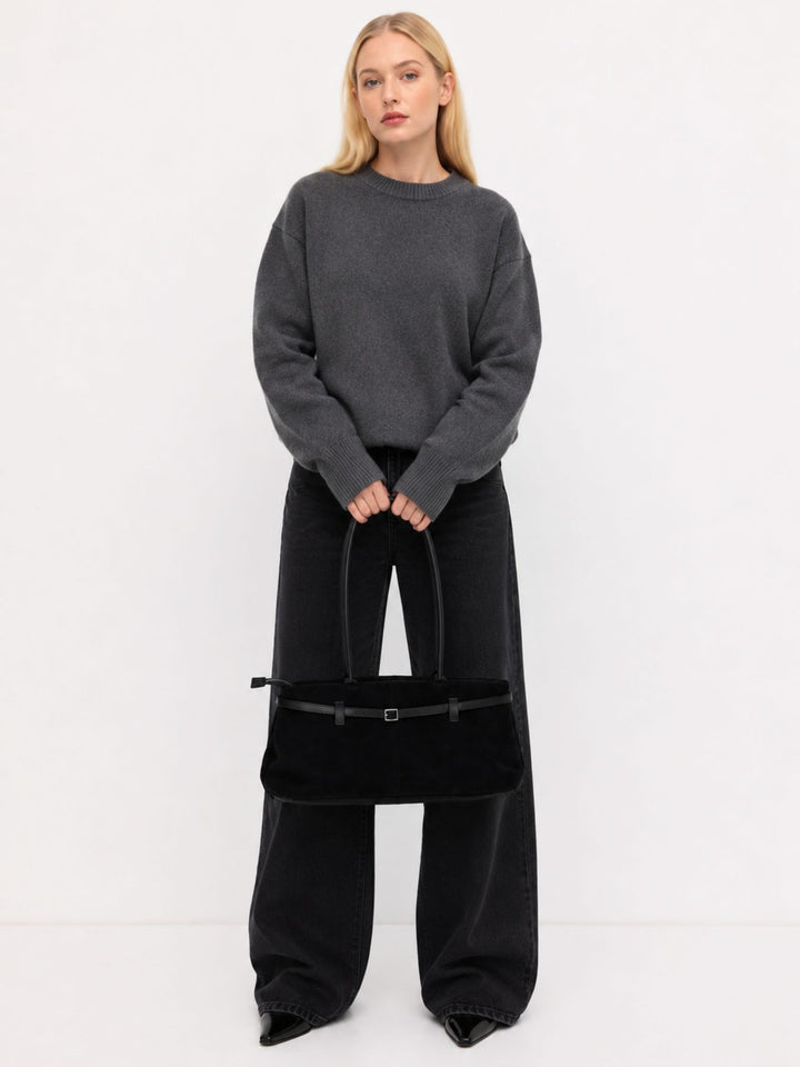 East-West Bag Veloure