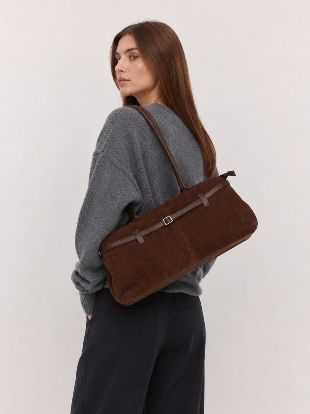 East-West Bag Veloure