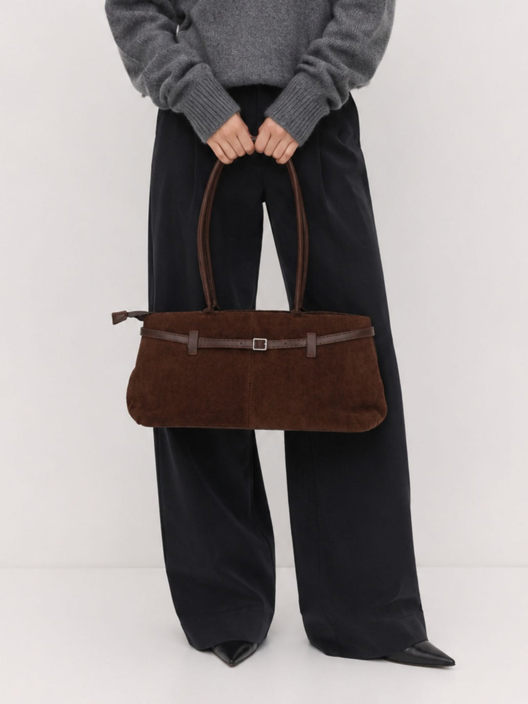 East-West Bag Veloure