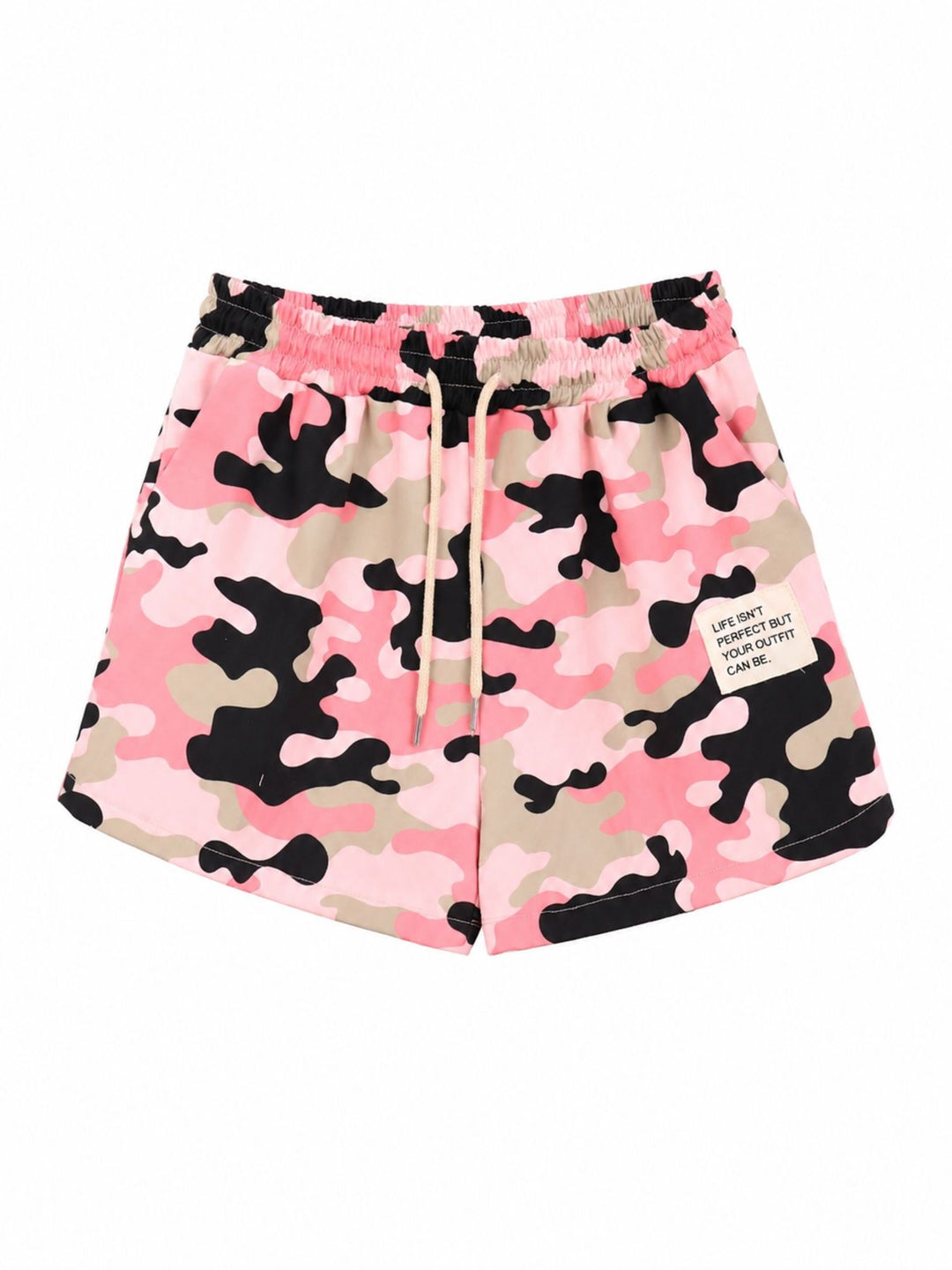 SET Damen T-Shirt und Short Camoflage
