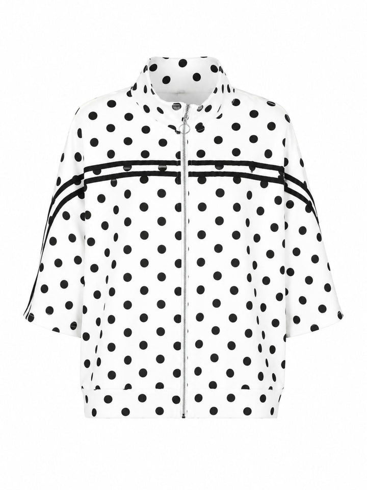 Sweatjacke Damen Punkte