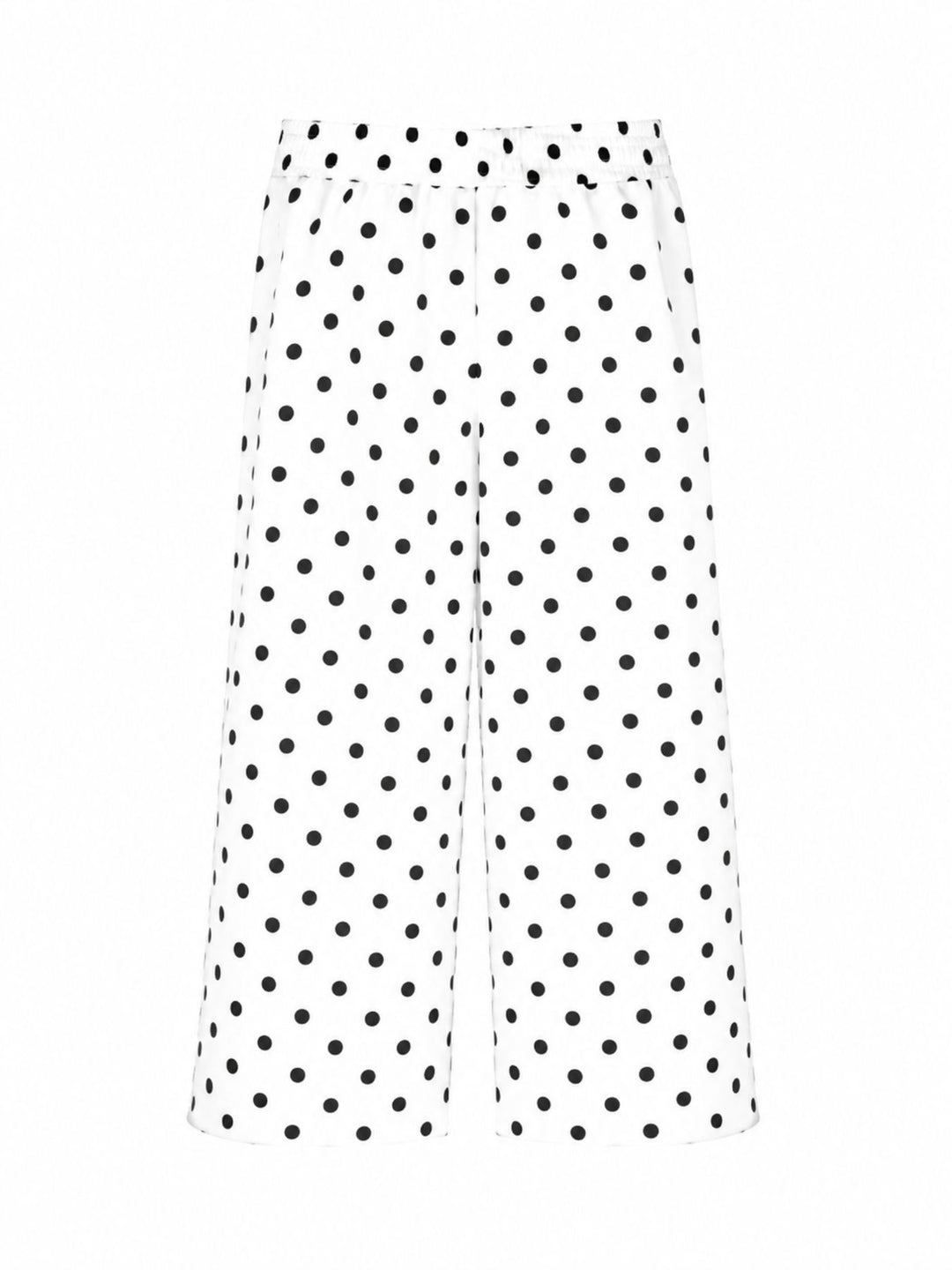 Hose Damen Punkte Viskose Sweat