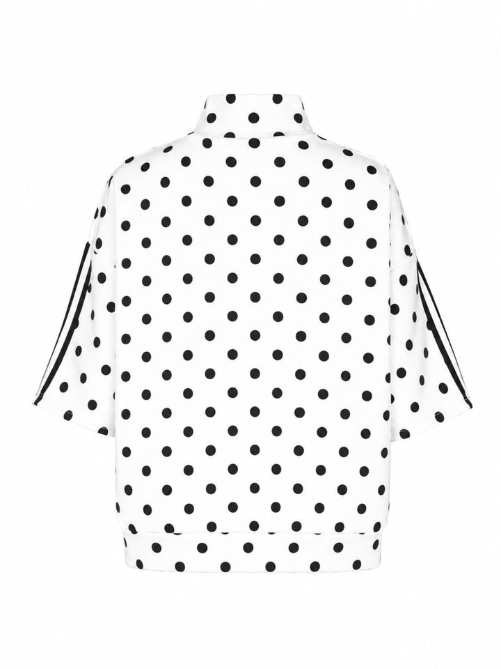 Sweatjacke Damen Punkte