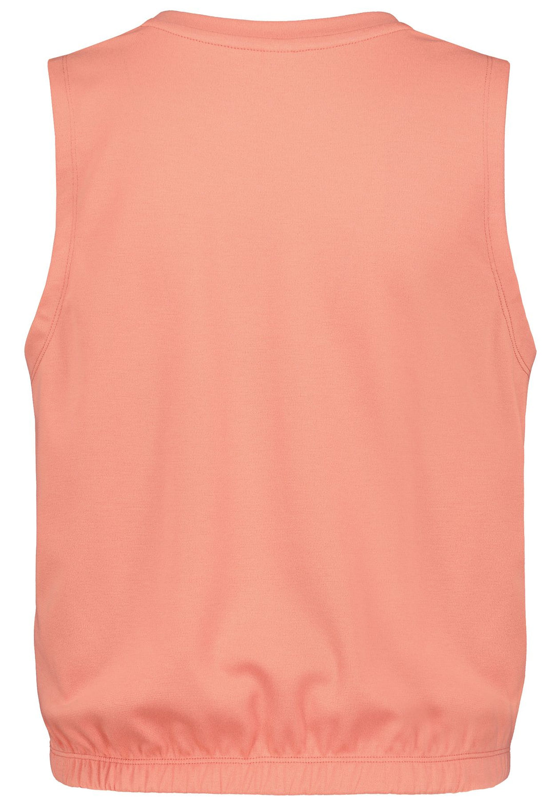 Top ärmellos kurz geschnitten orange