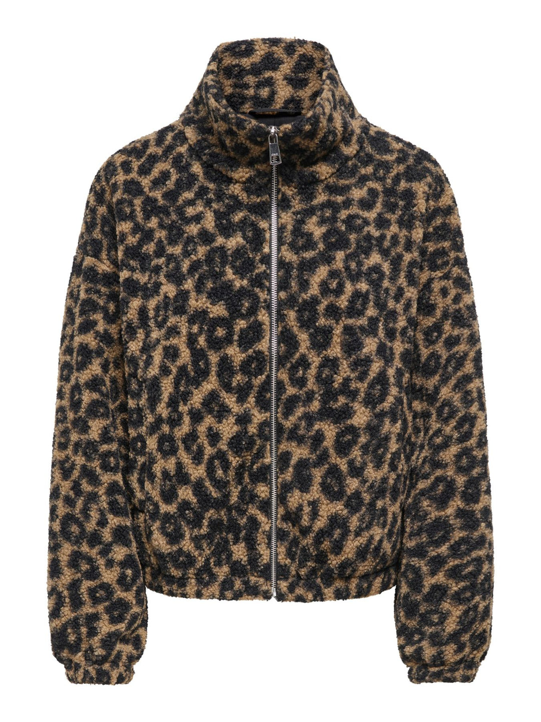 ONLTHEA TEDDY AOP JACKET CC OTW Toasted Coconut/LEO