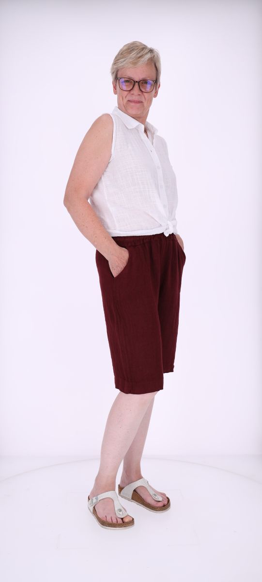LEMON SRL Leinenshort Damen