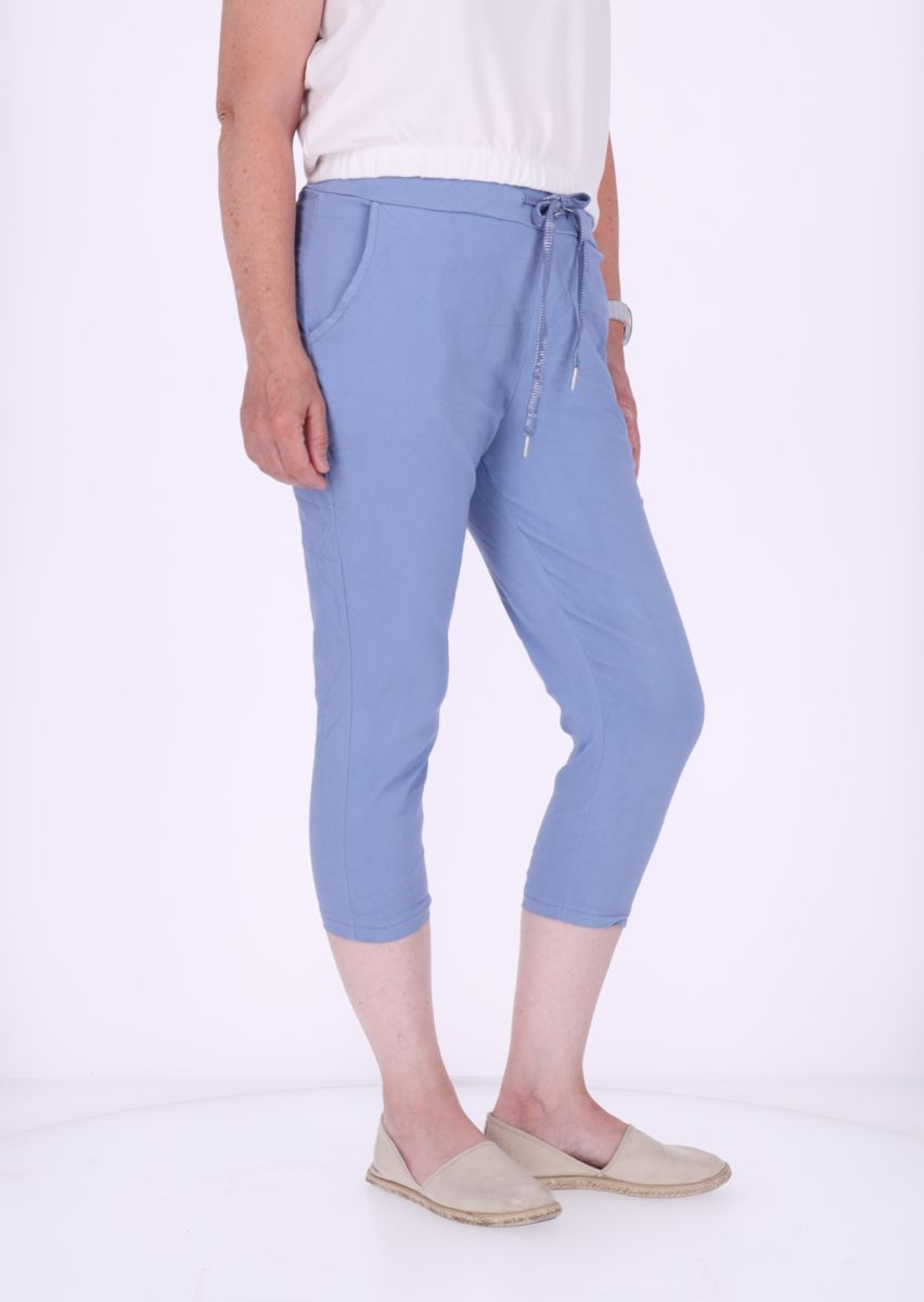 Short Damen Capri Tunnelzug