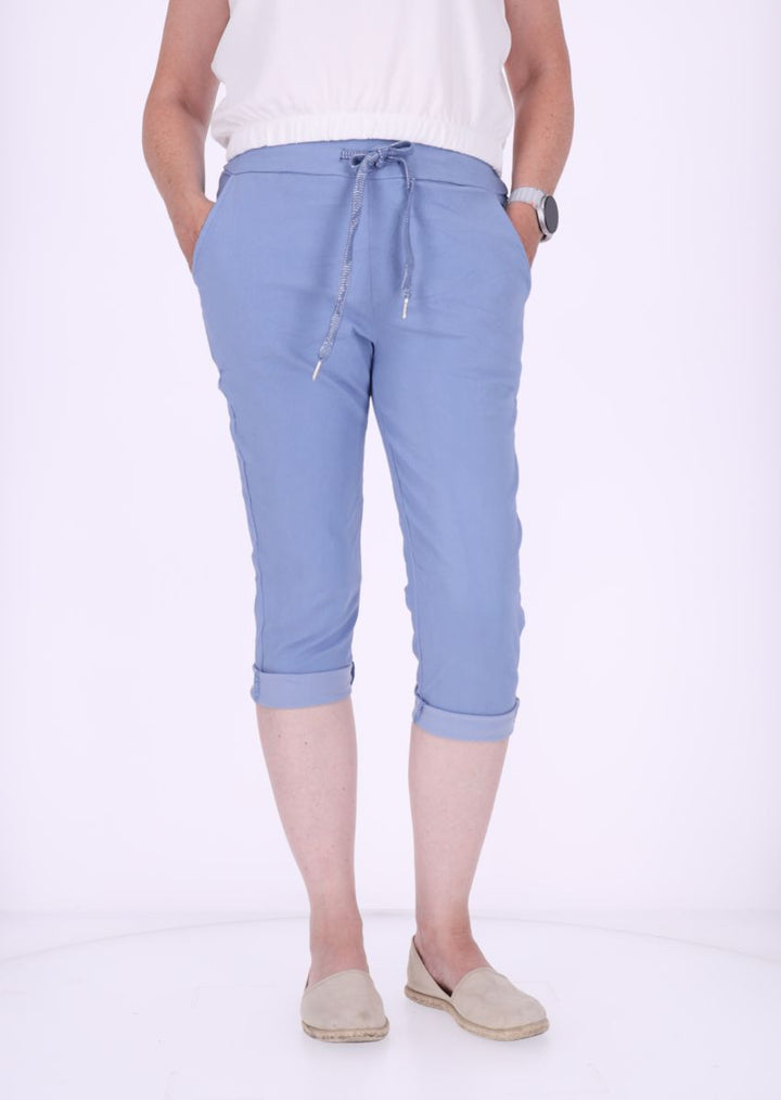 Short Damen Capri Tunnelzug