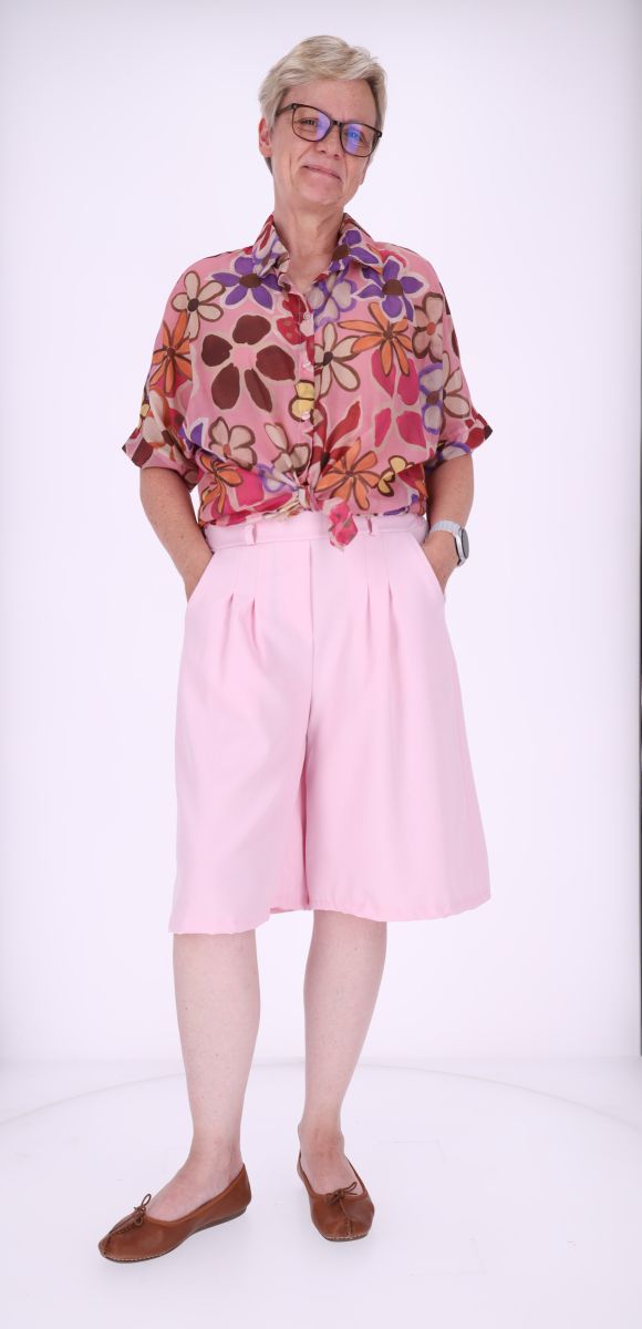 Short Damen Knielang