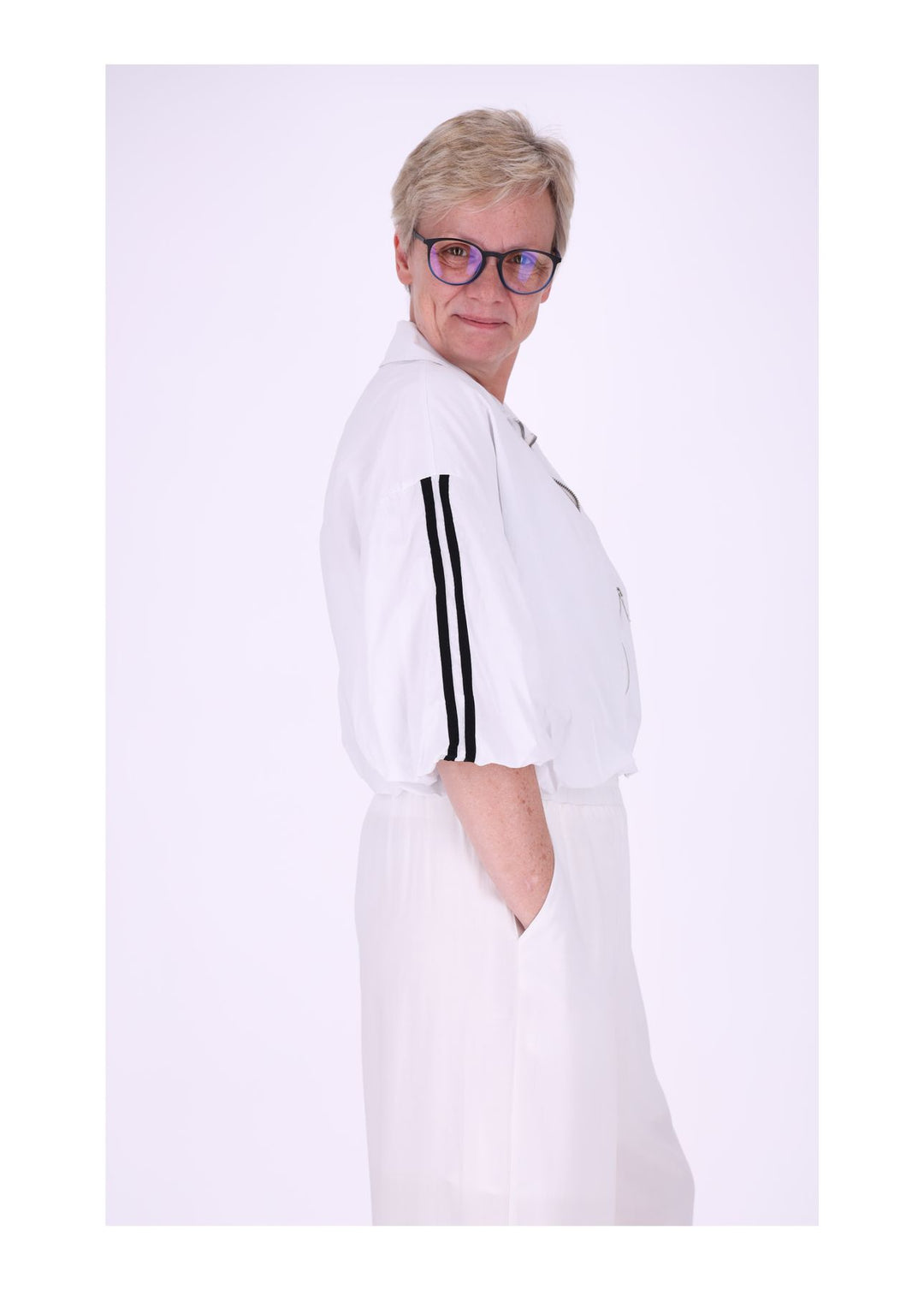Jacke Damen 3/4 Arm Ballonärmel