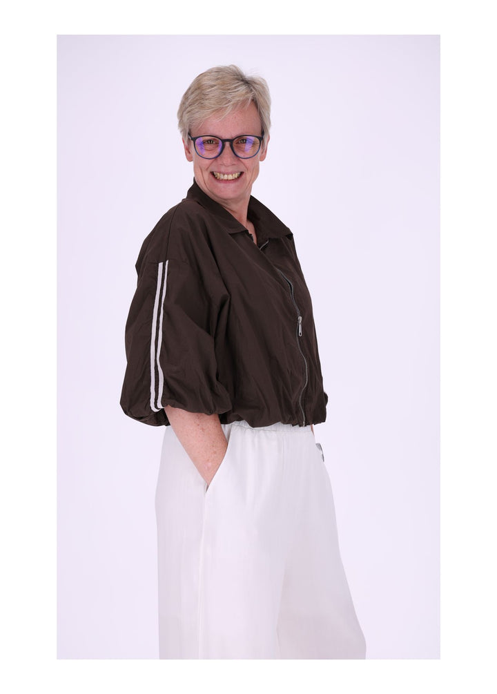 Jacke Damen 3/4 Arm Ballonärmel