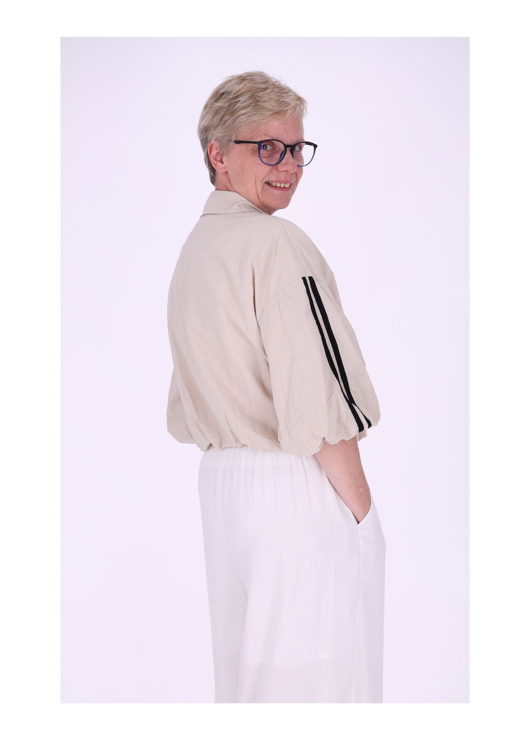 Jacke Damen 3/4 Arm Ballonärmel