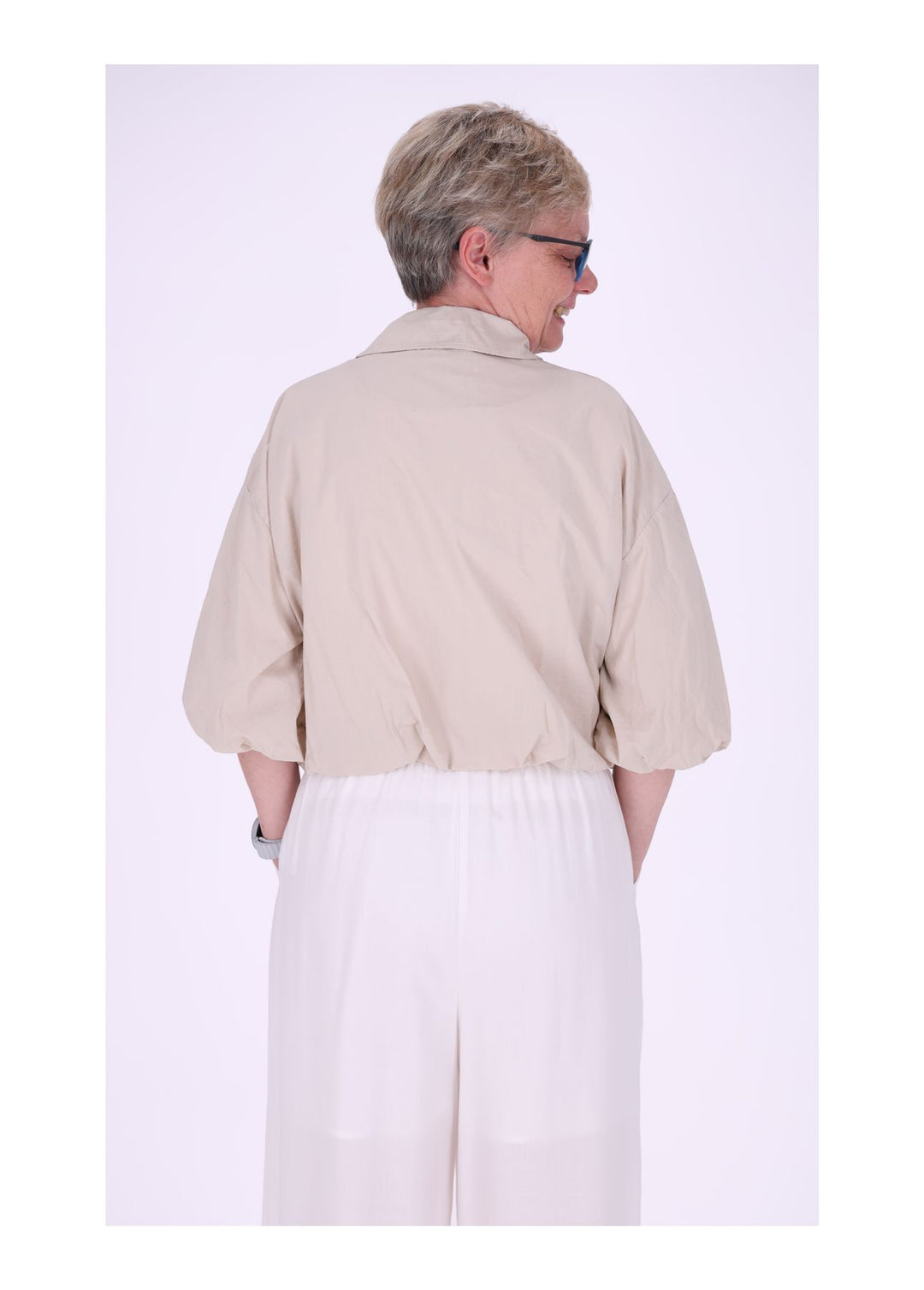 Jacke Damen 3/4 Arm Ballonärmel