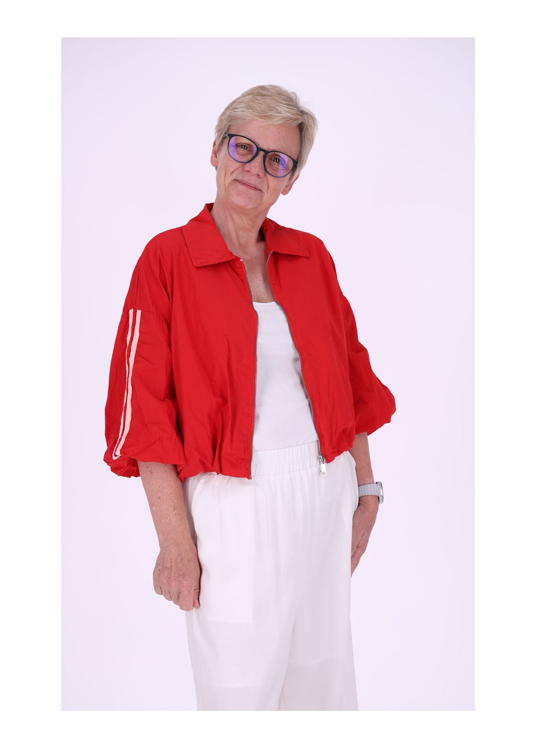 Jacke Damen 3/4 Arm Ballonärmel