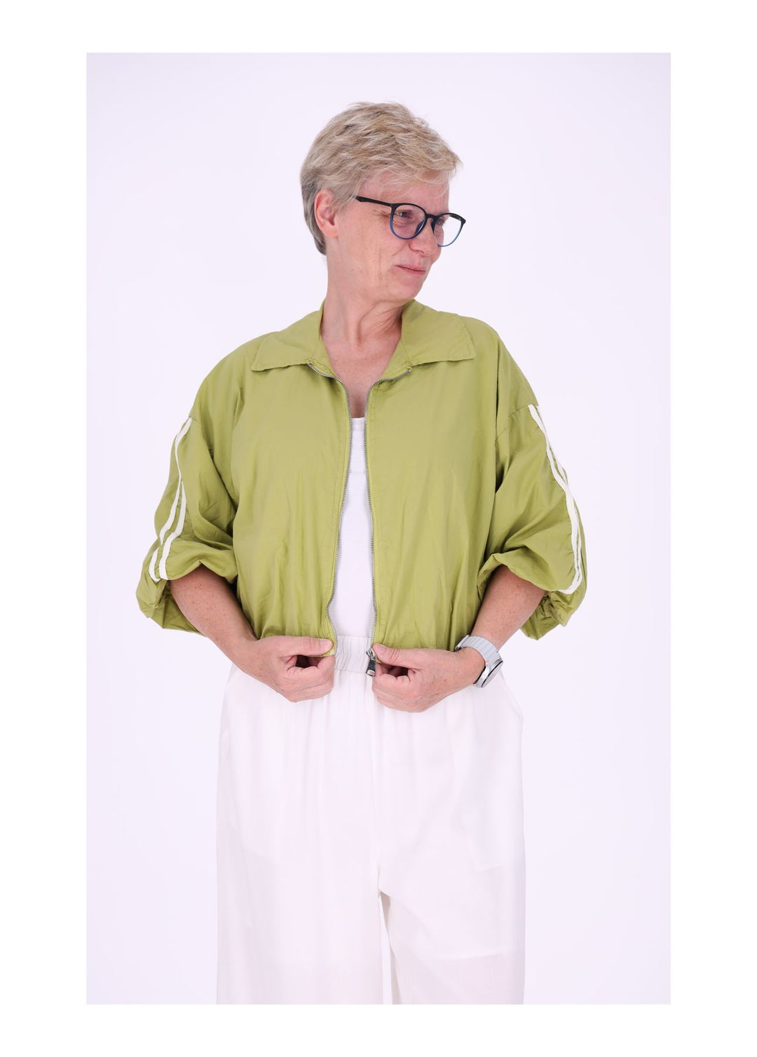 Jacke Damen 3/4 Arm Ballonärmel