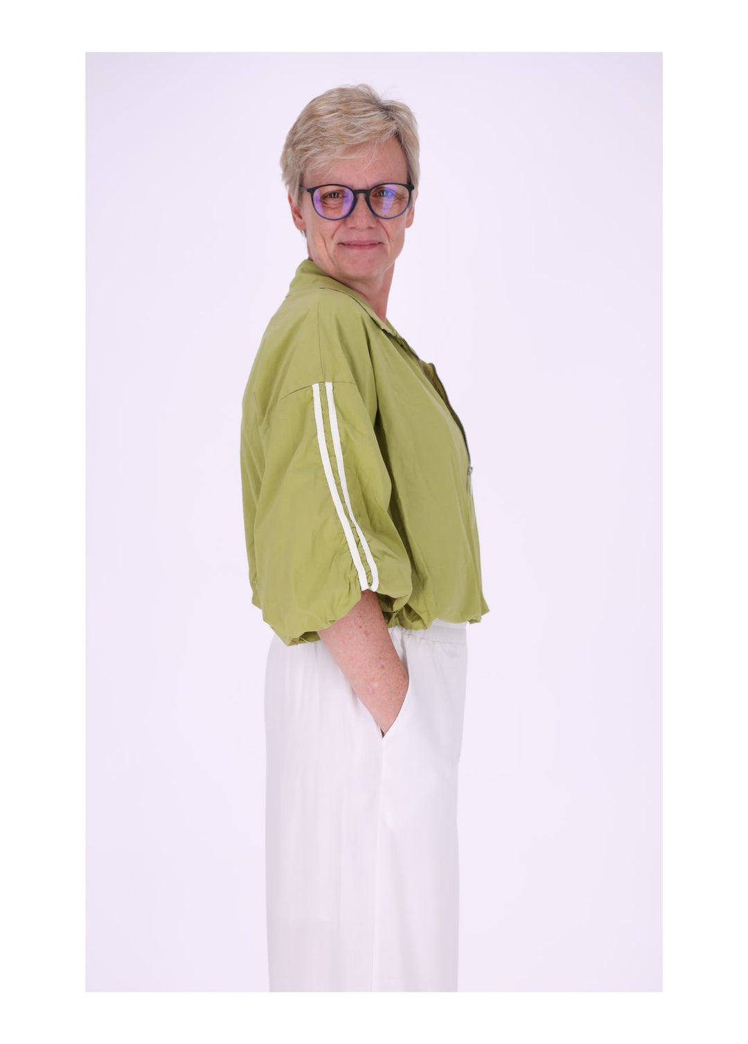 Jacke Damen 3/4 Arm Ballonärmel