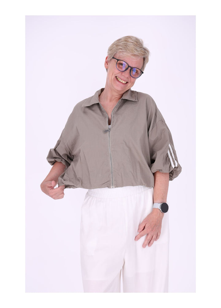 Jacke Damen 3/4 Arm Ballonärmel
