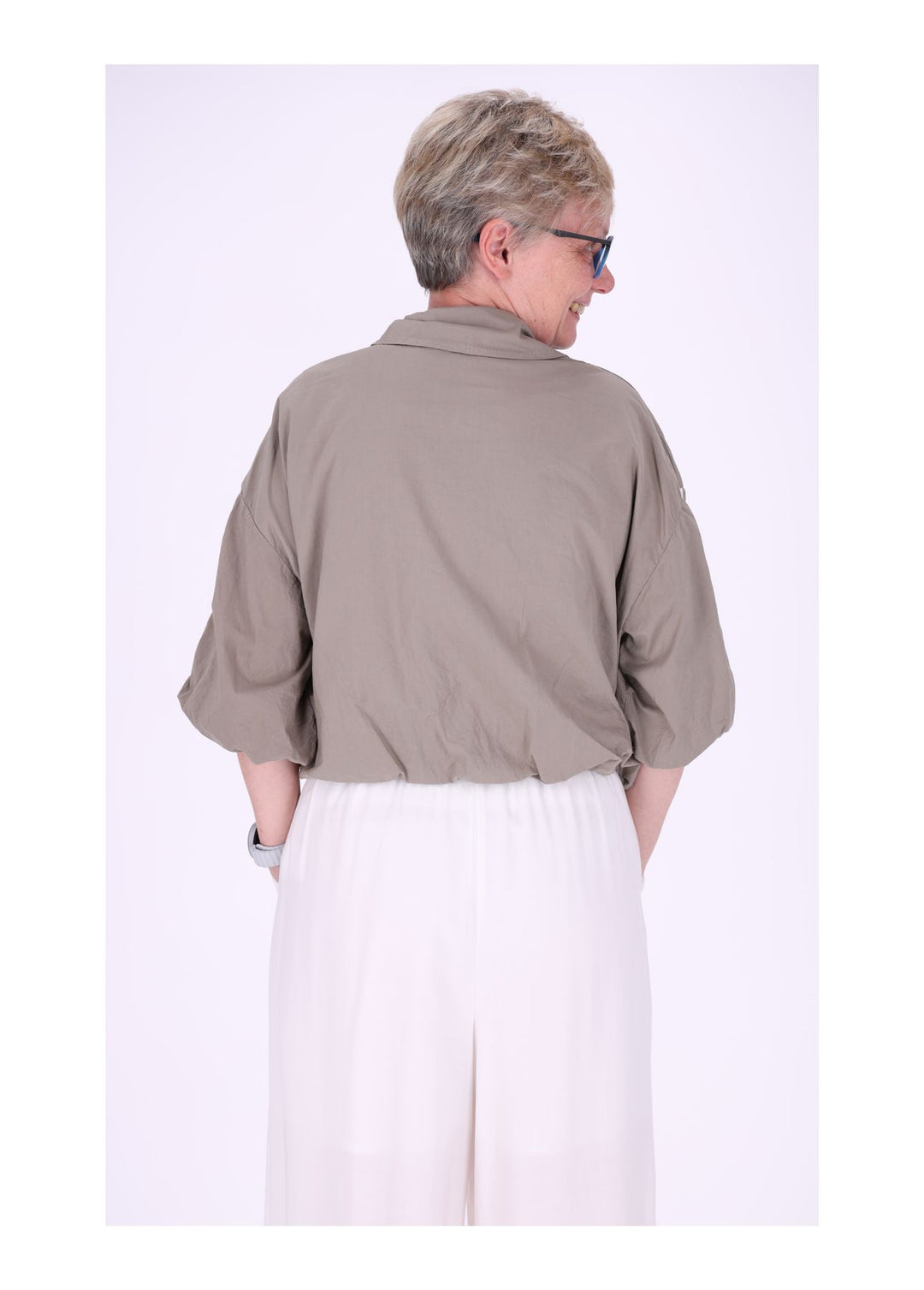 Jacke Damen 3/4 Arm Ballonärmel