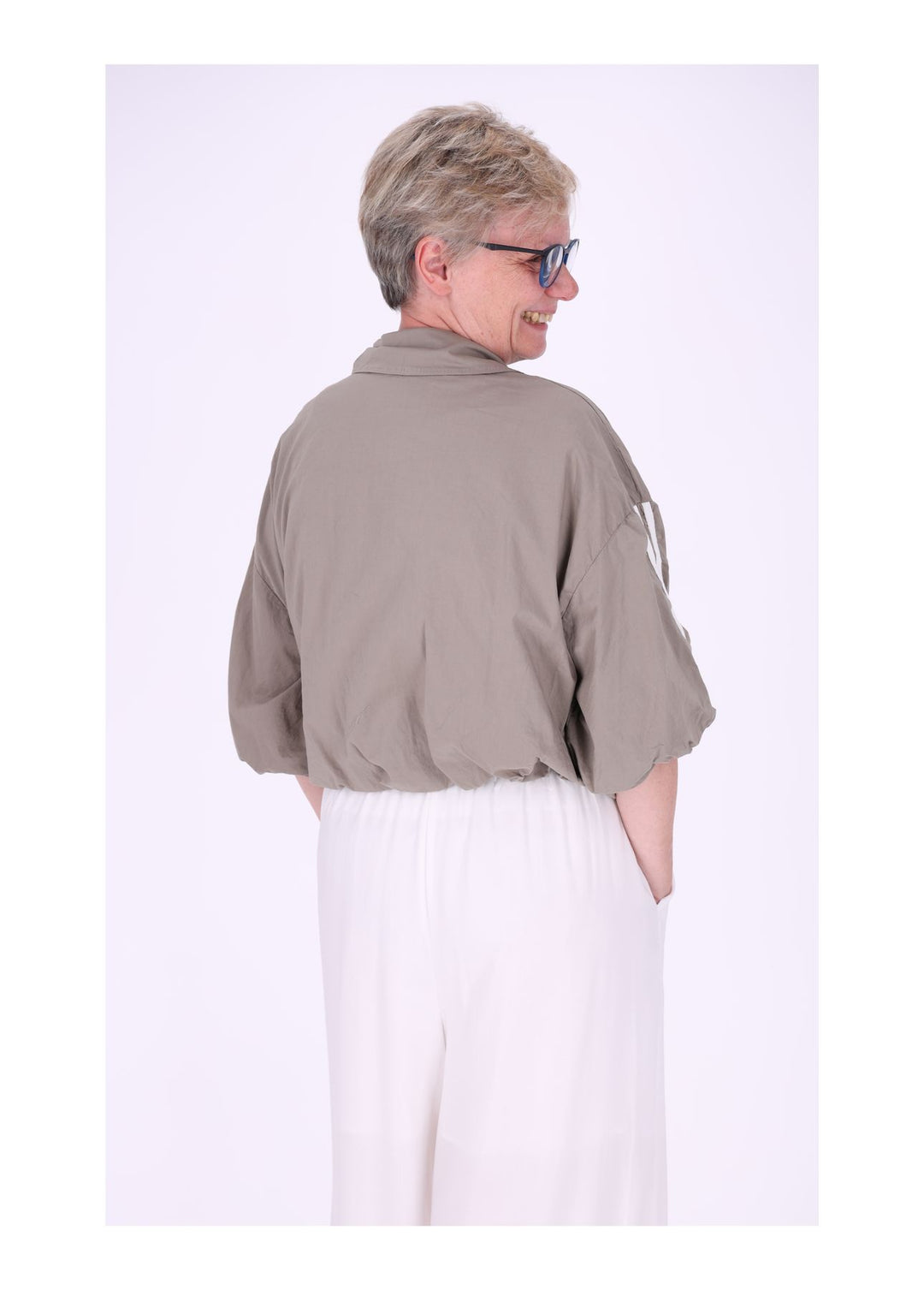 Jacke Damen 3/4 Arm Ballonärmel