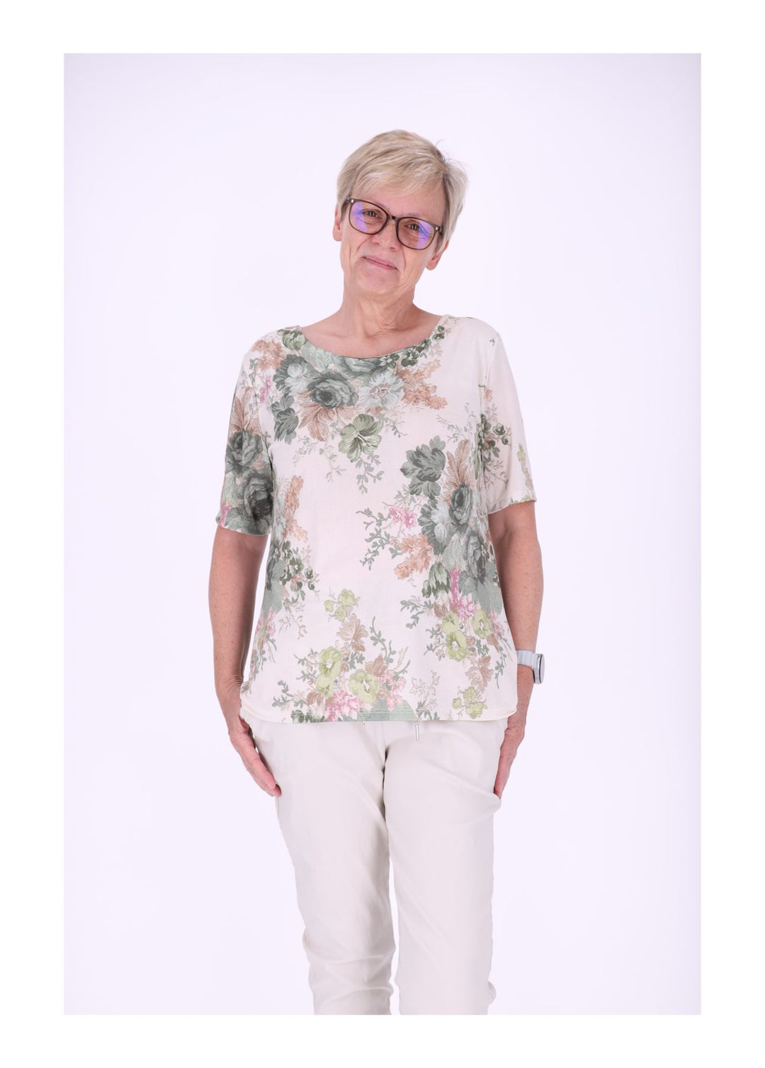 T-Shirt Damen AOP Floral