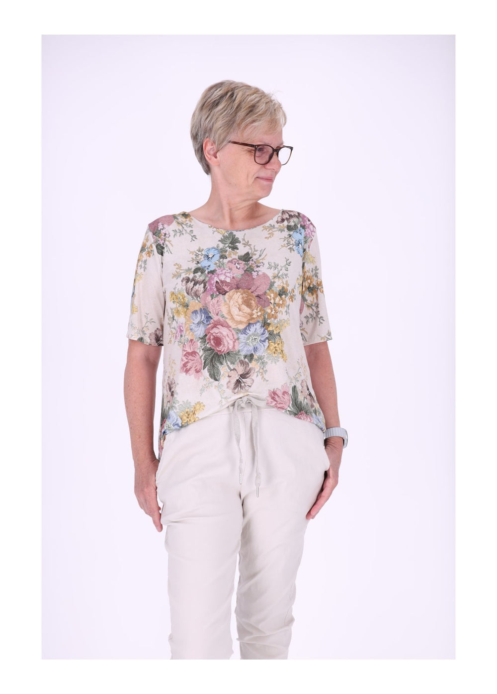 T-Shirt Damen AOP Floral