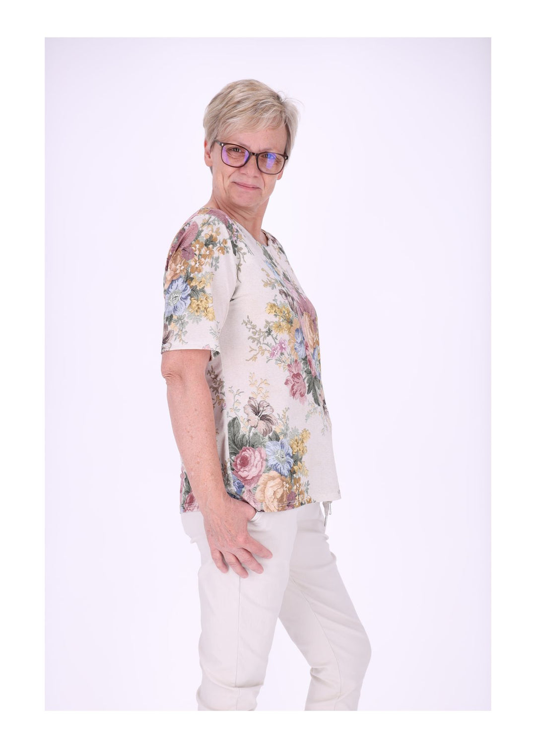 T-Shirt Damen AOP Floral