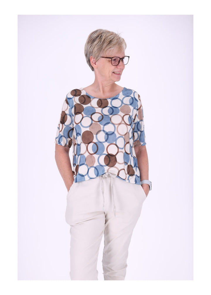 T-Shirt Damen AOP Kreise