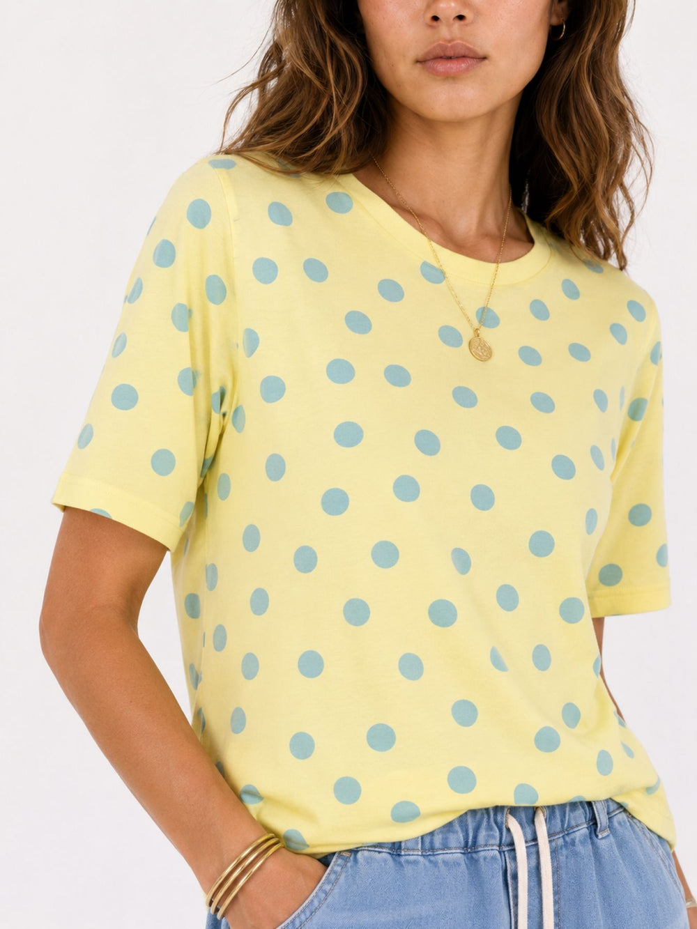 T-Shirt Damen AOP Punkte