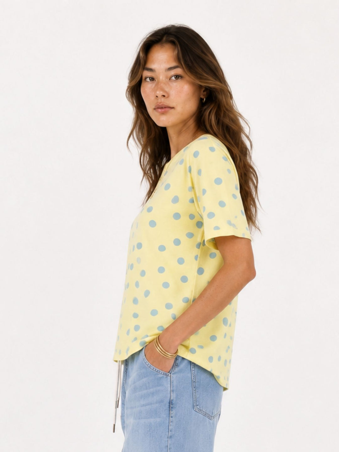 T-Shirt Damen AOP Punkte