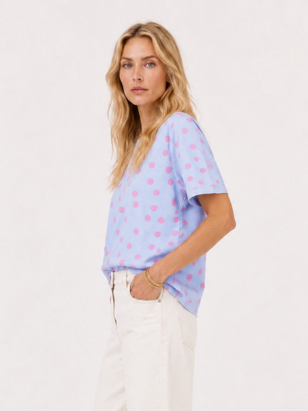 T-Shirt Damen AOP Punkte