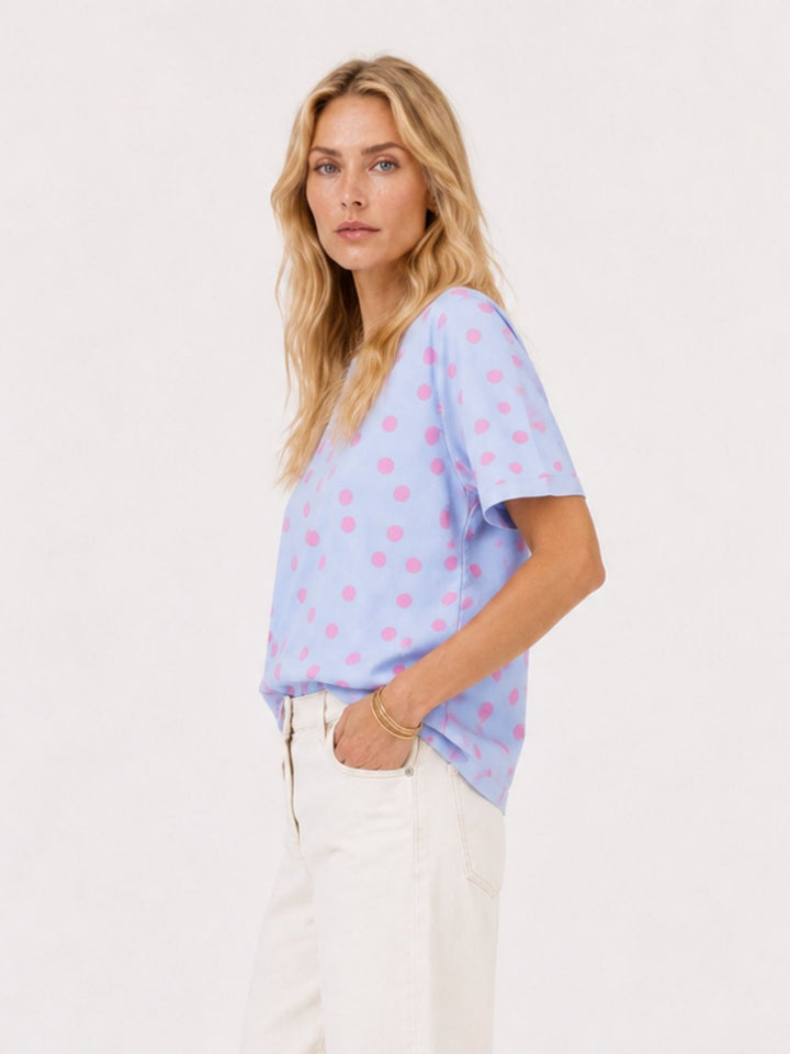 T-Shirt Damen AOP Punkte